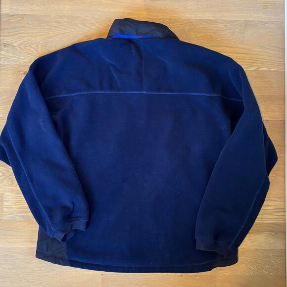 VTG 90s Ralph Lauren Polo Sport Fleece Jacket Thermal Pro Blue Men’s Size XL - Picture 8 of 8